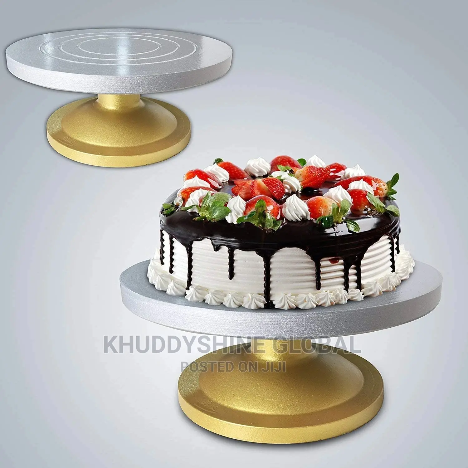 360 Degree Smooth Rotating Metal Turntable