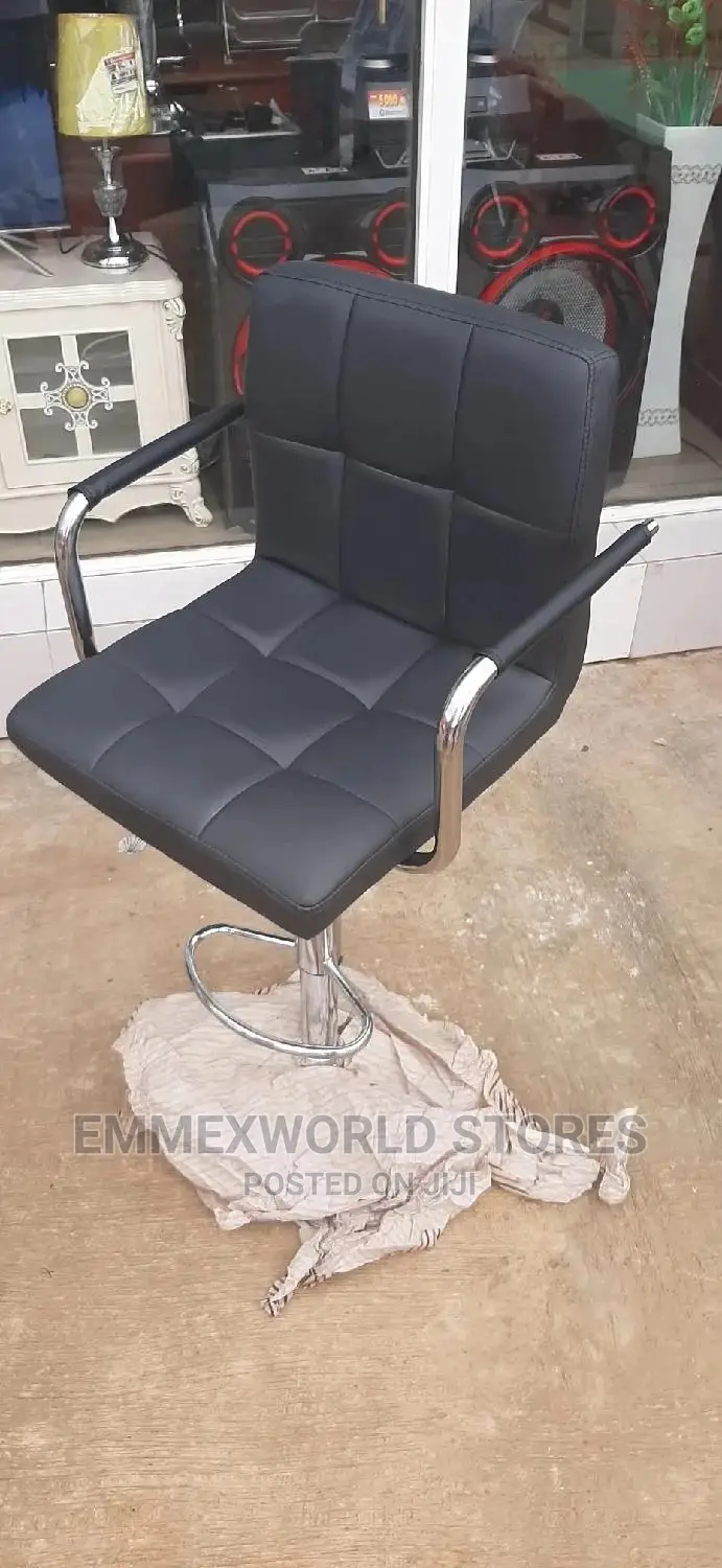 Classy Leather Bar Stool