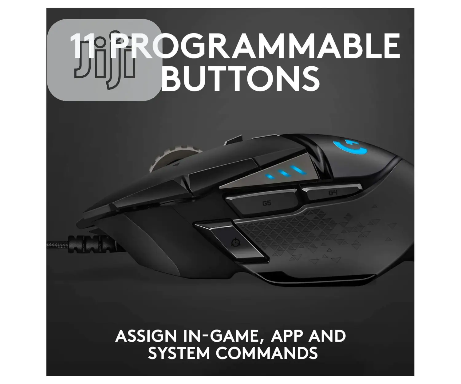 Logitech G502 Hero High Performance Wired Gaming Mouse