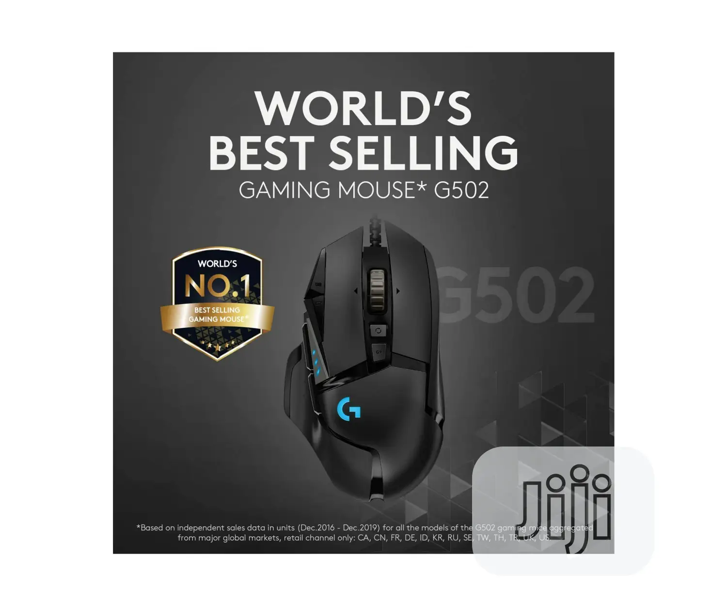 Logitech G502 Hero High Performance Wired Gaming Mouse