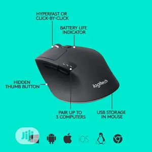 Logitech M720 Triathalon Multi-Device Wireless Mouse