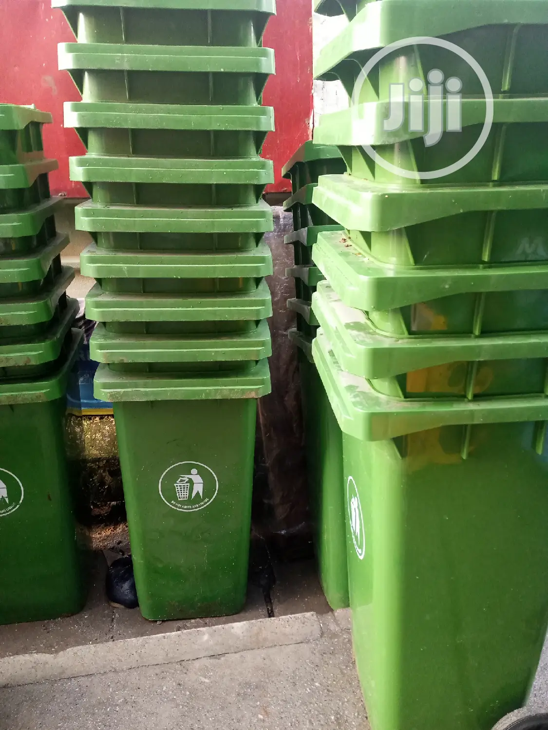 120lt Wastbin Green