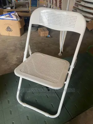 White Folding Chair