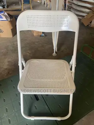 White Folding Chair