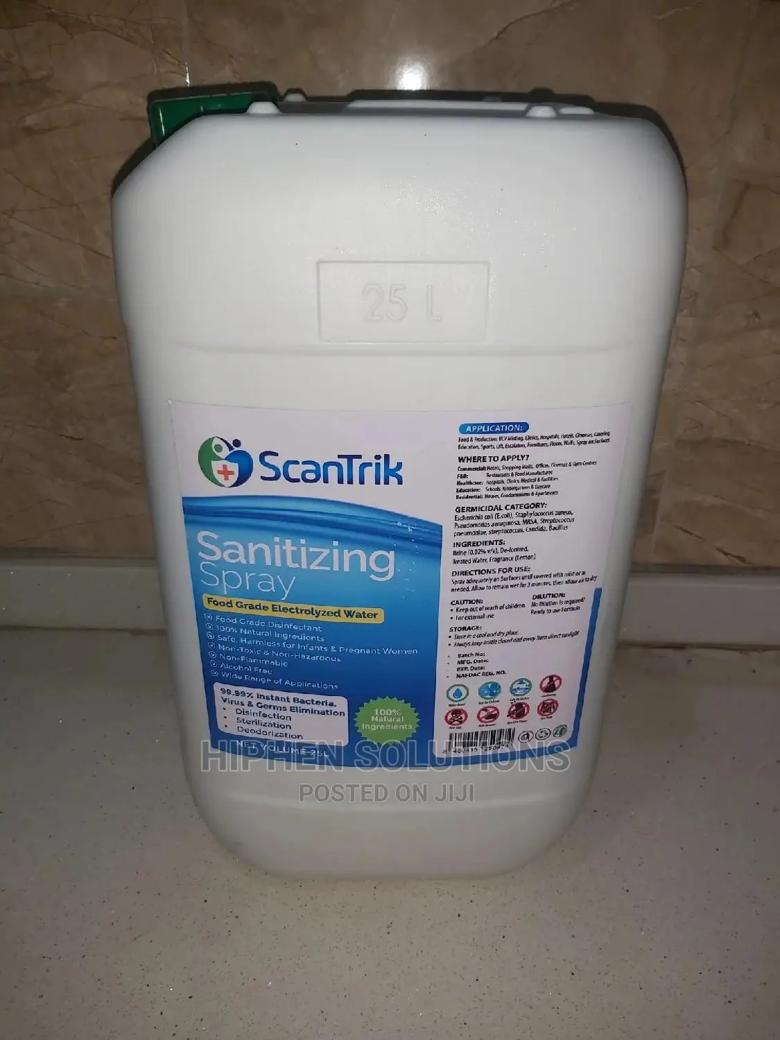 Surface Sanitizing Chemical
