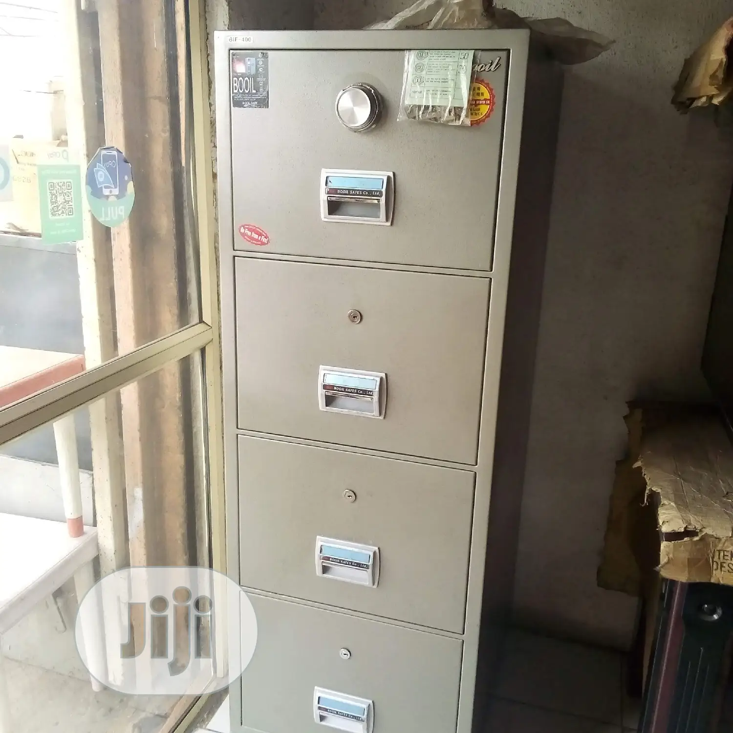 4 Drawer Fireproof Cabinet
