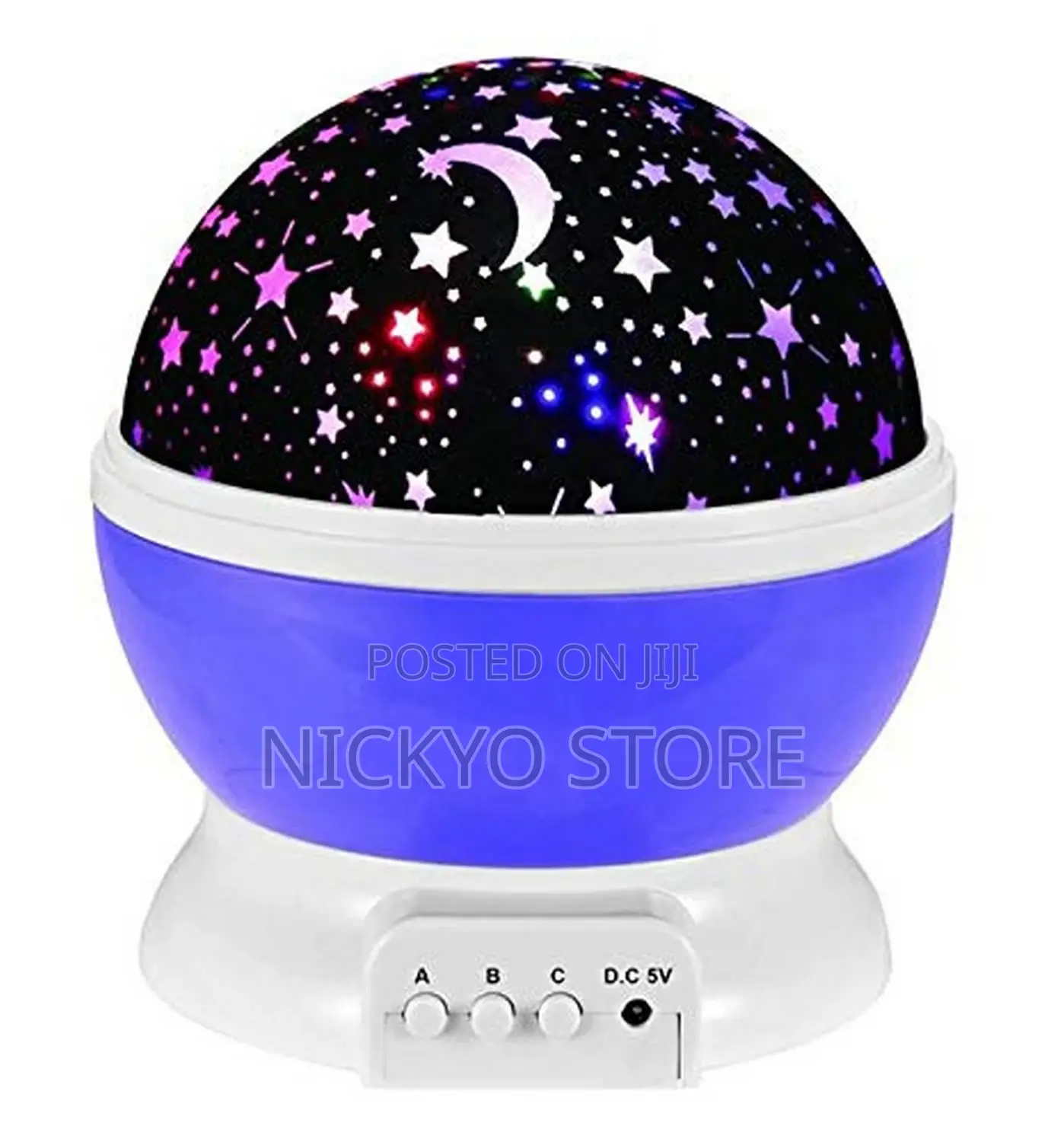 Romantic Star Dream Rotating Projection Lamp