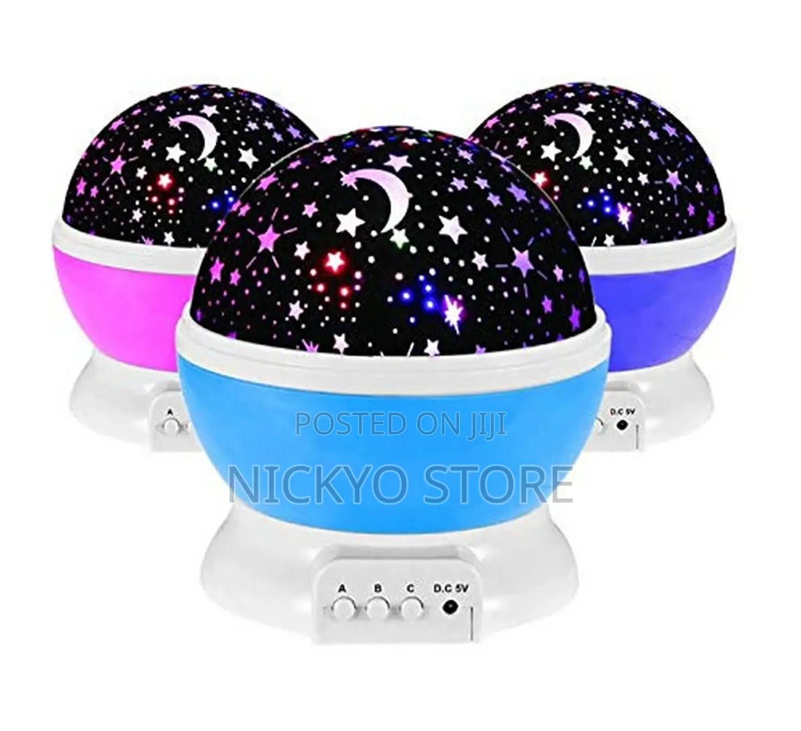 Romantic Star Dream Rotating Projection Lamp