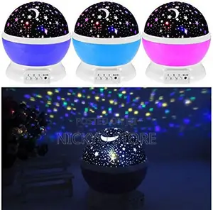 Romantic Star Dream Rotating Projection Lamp