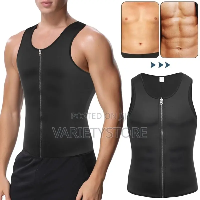 Men Sauna Vest Body Belly Shaper