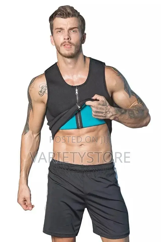 Men Sauna Vest Body Belly Shaper