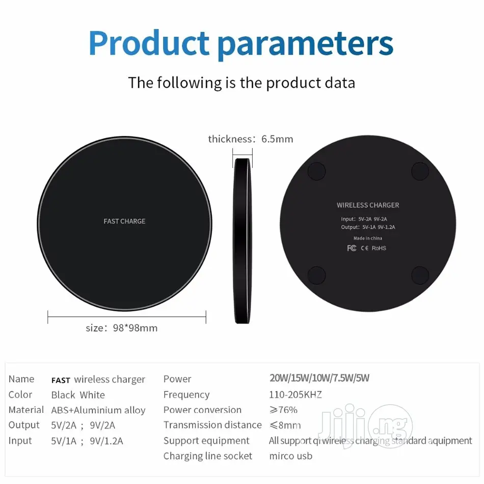 20w Fast Wireless Charger