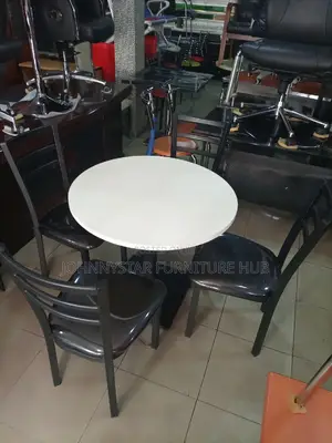 Jackson Restaurant Round Table With 4 Chairs