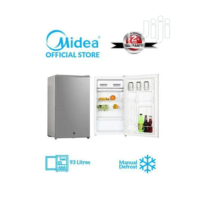 Brand New MIDDEA Table Top Fridge/Silver Color/External/