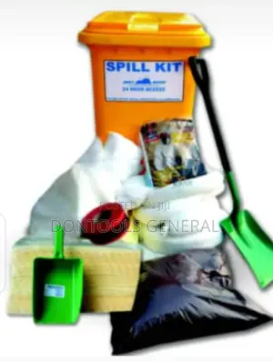 240 Ltr Spill Kit Chemical Absorbent Wheeled Oil Spilt Kit