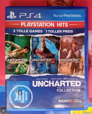 Photo - PS4 Uncharted Collections- 3 In1 Game CD