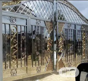 Modern Stainless Steel Gate