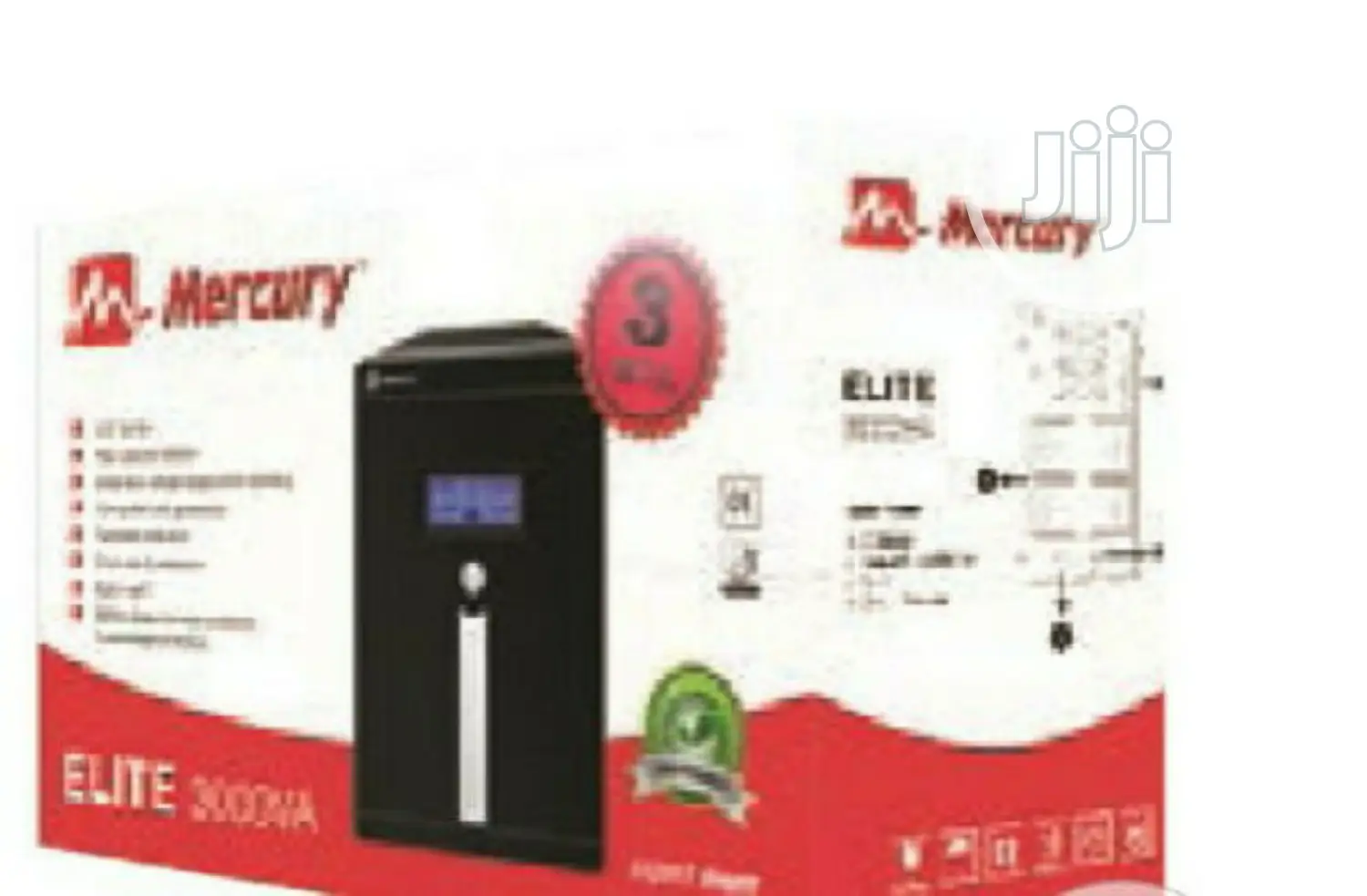 Mercury Elite 3000va Pro 3kva Ups
