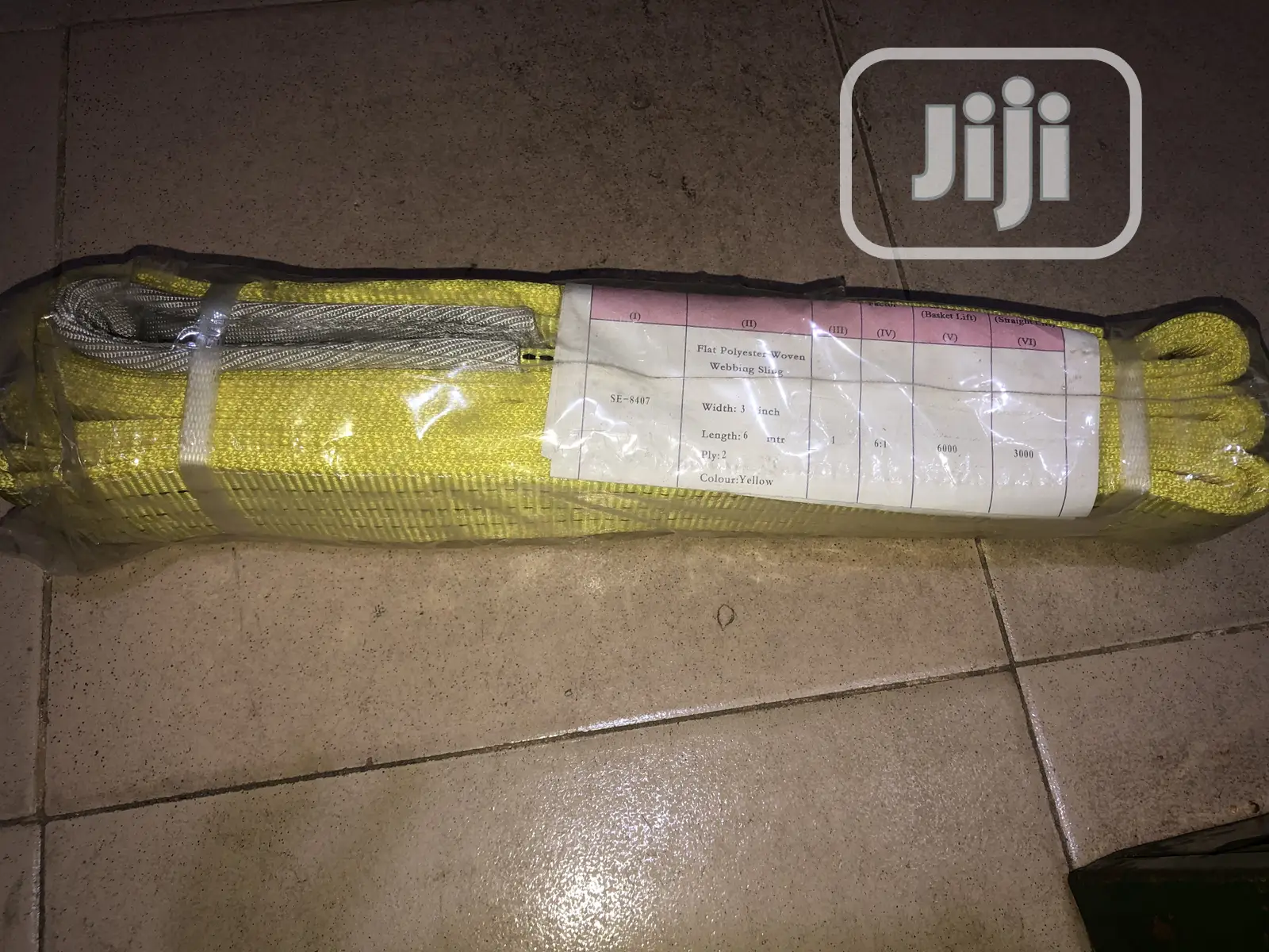 Lifting Sling Certificate 3tx6m Original