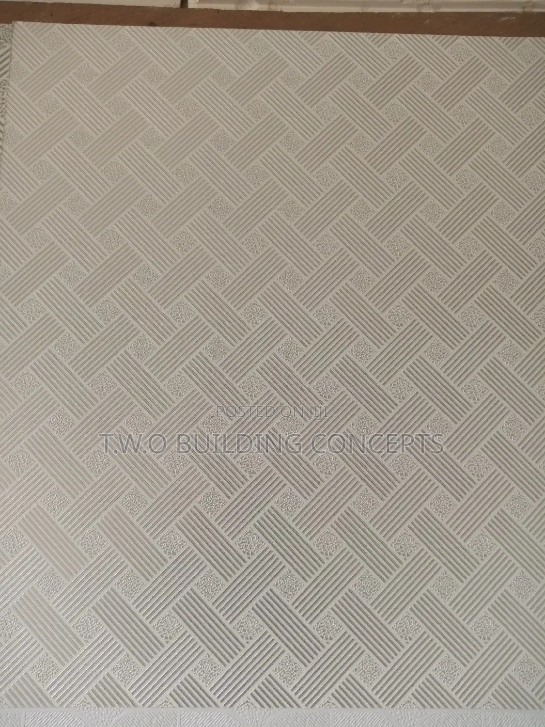Vinyl Rock Ceiling