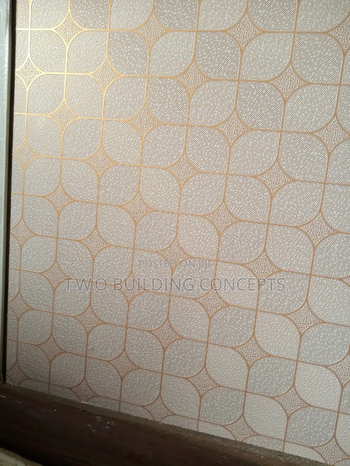 Vinyl Rock Ceiling