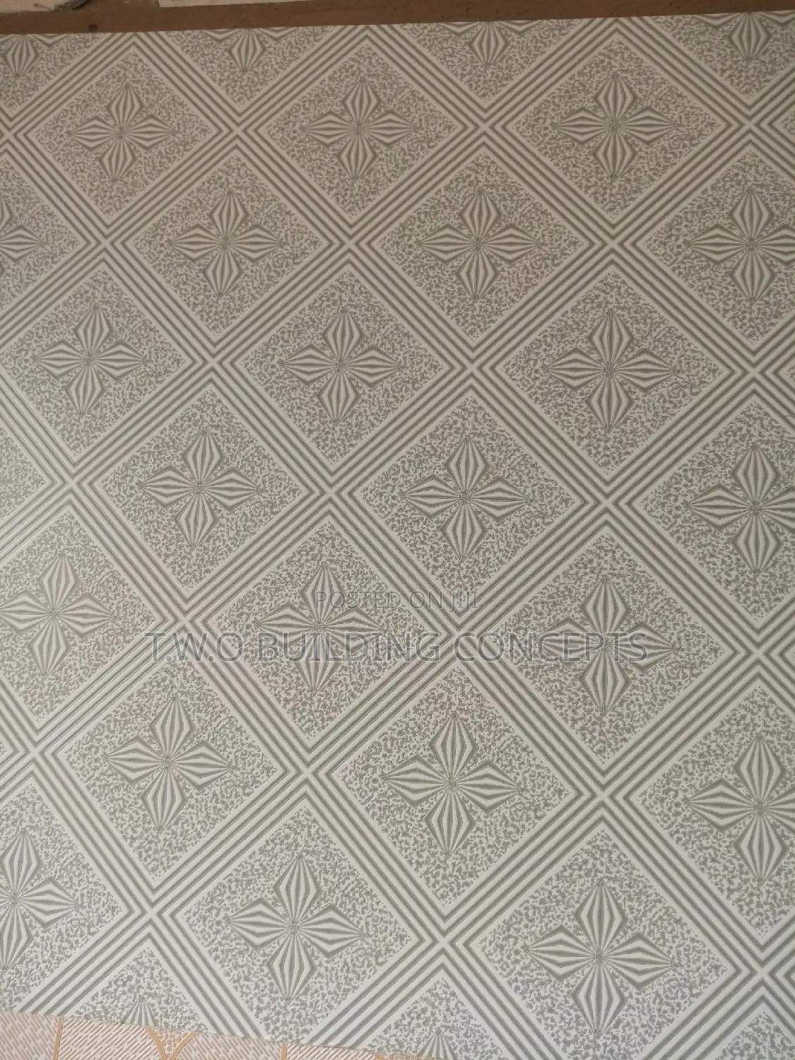 Vinyl Rock Ceiling