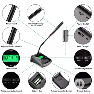 Desktop Conference Wireless Microphone Gooseneck