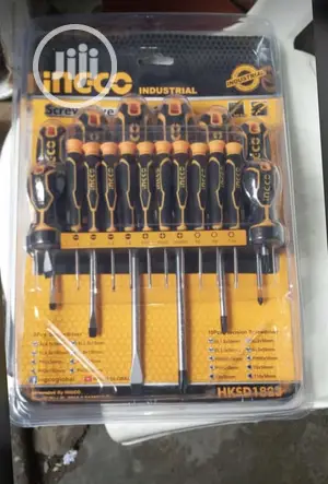 Ingco Industrial Screwdrivers Set of 18pcs