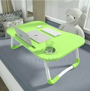 Portable Foldable Laptop Table (Without Drawer)