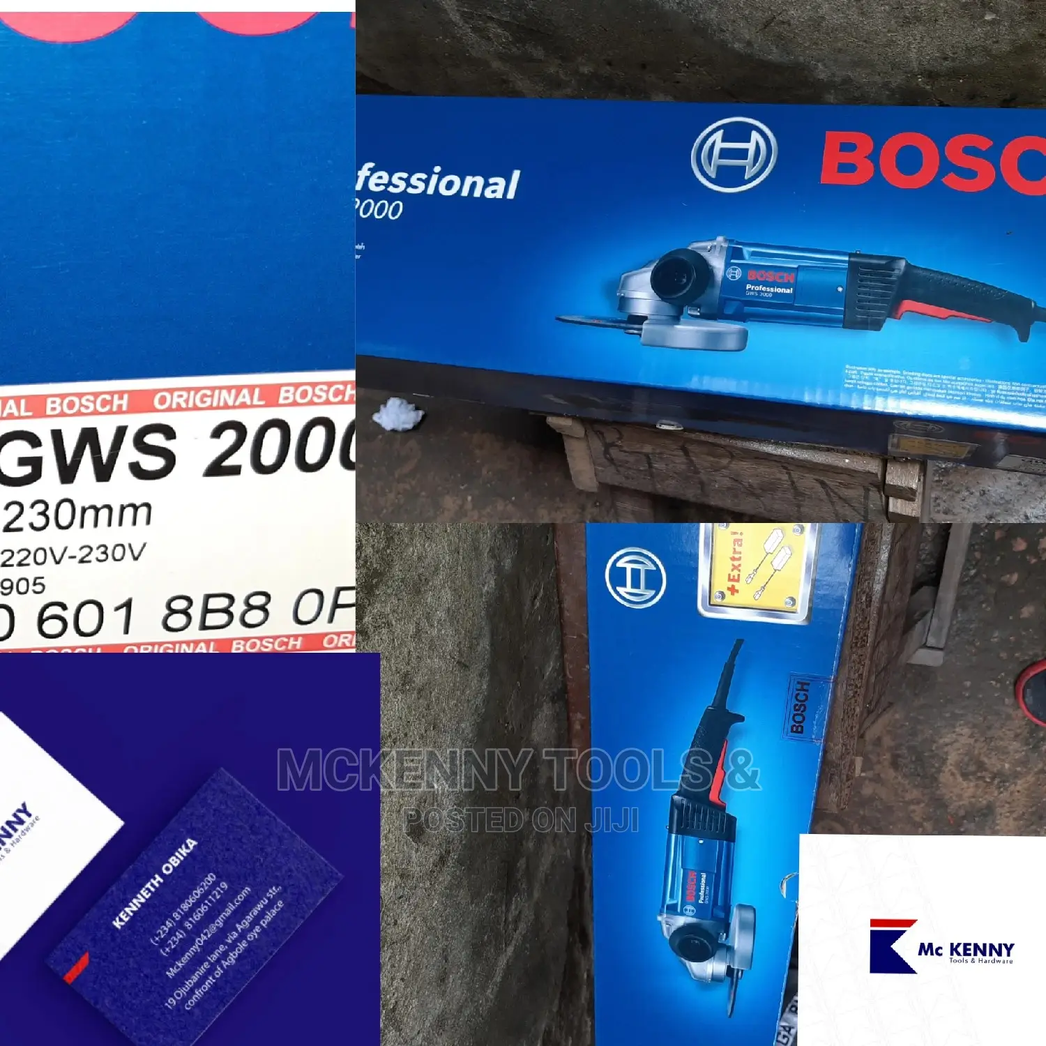 9inchs Angle Grinder Bosch 2000watts
