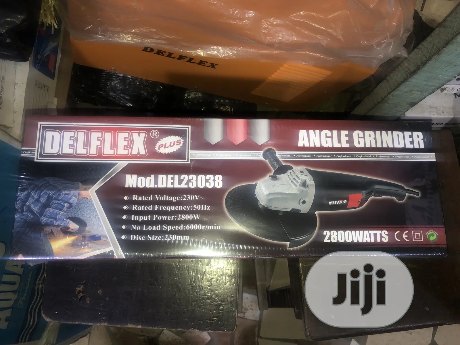 Delflex Angle Grinding Machine 9” 2800watts