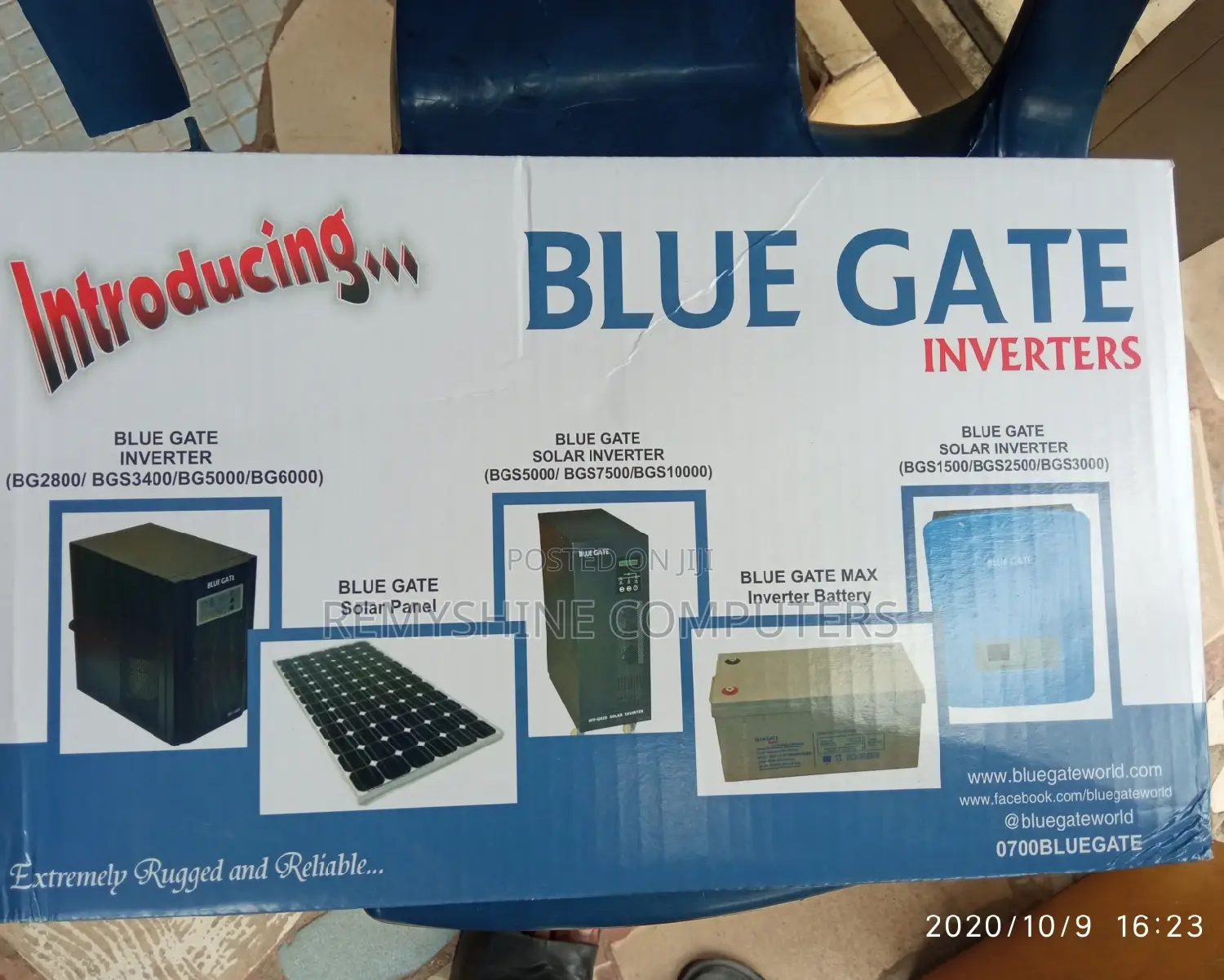 Blue Gata Ups Bg653