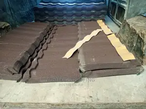 Solid Stone Coated Roofing Sheets Project in Sagamu