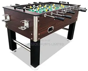 Classy Quality Brown Soccer ( Foosball) Table