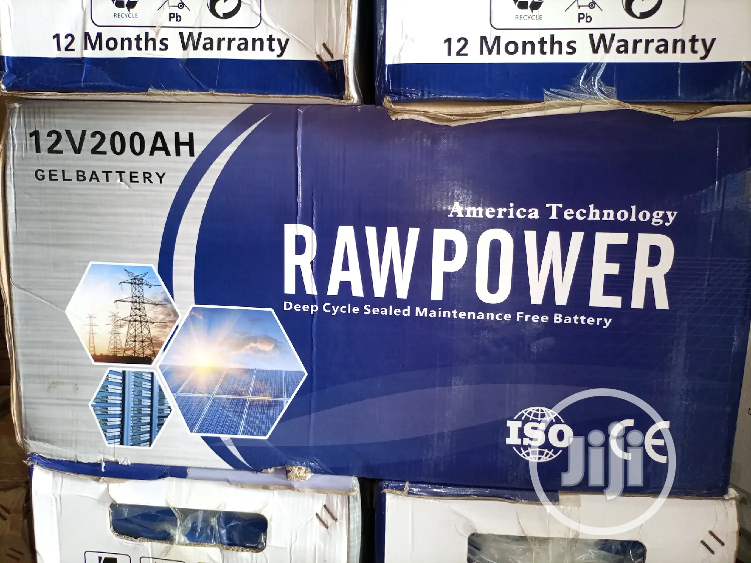 200ah 12v Raw Power Solar Battery