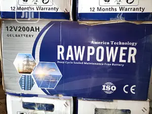 200ah 12v Raw Power Solar Battery