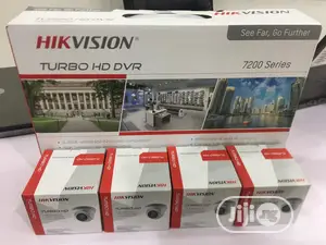 HIKVISION 5MP 4 Camera 4 Channel DVR 2TB HDD Turbo HD Packag