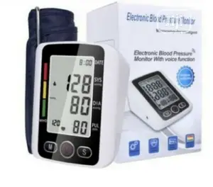 Electronic Blood Pressure Monitor With Voice Function