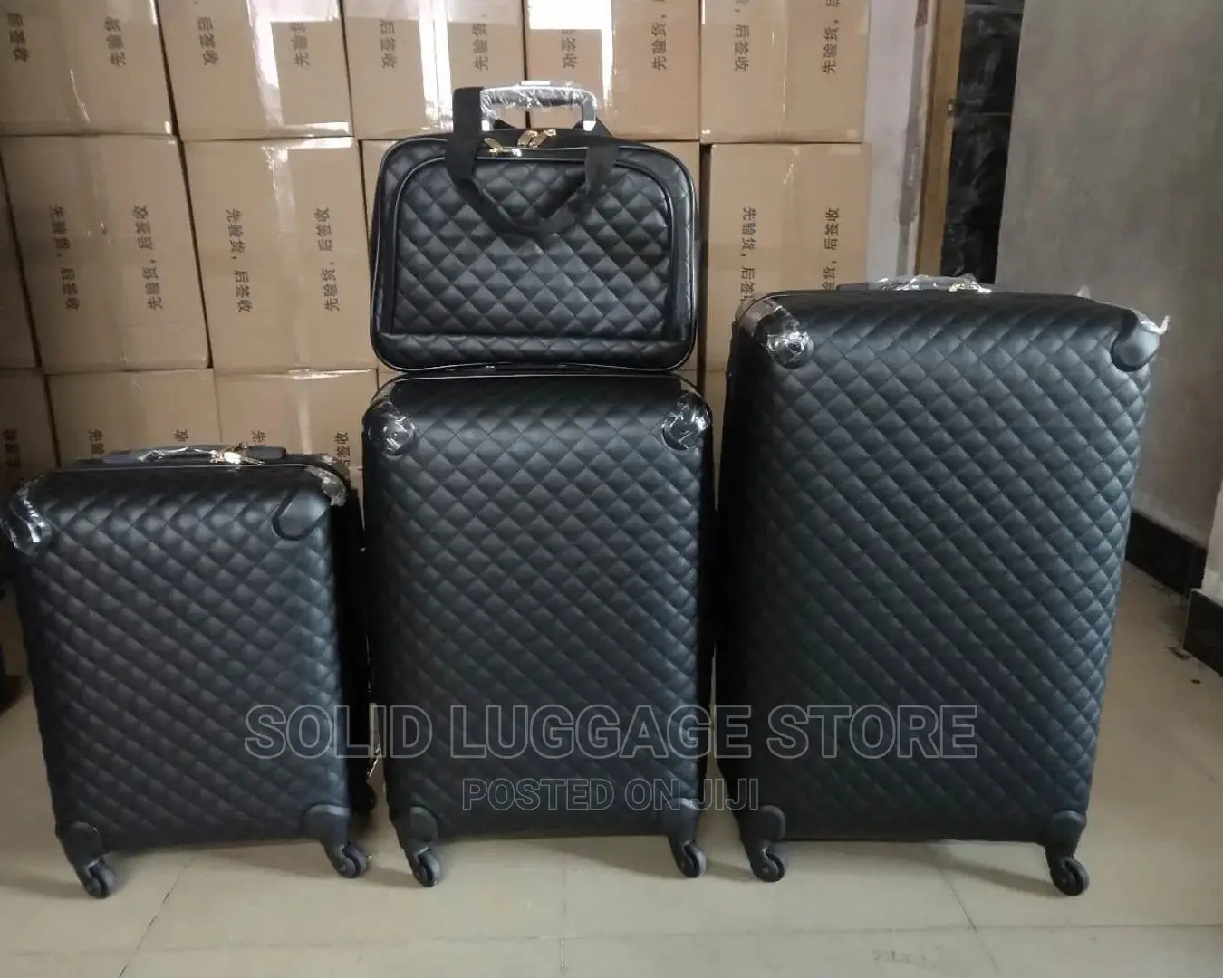 Leather Traveling Boxes