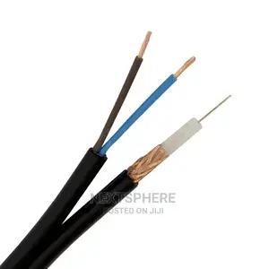 RG59 Coaxial Cable + Power - Copper 305M CCTV Wire