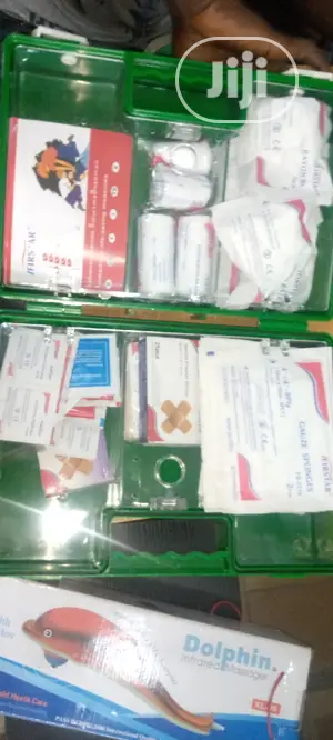 Plastic First Aid Box Knitted