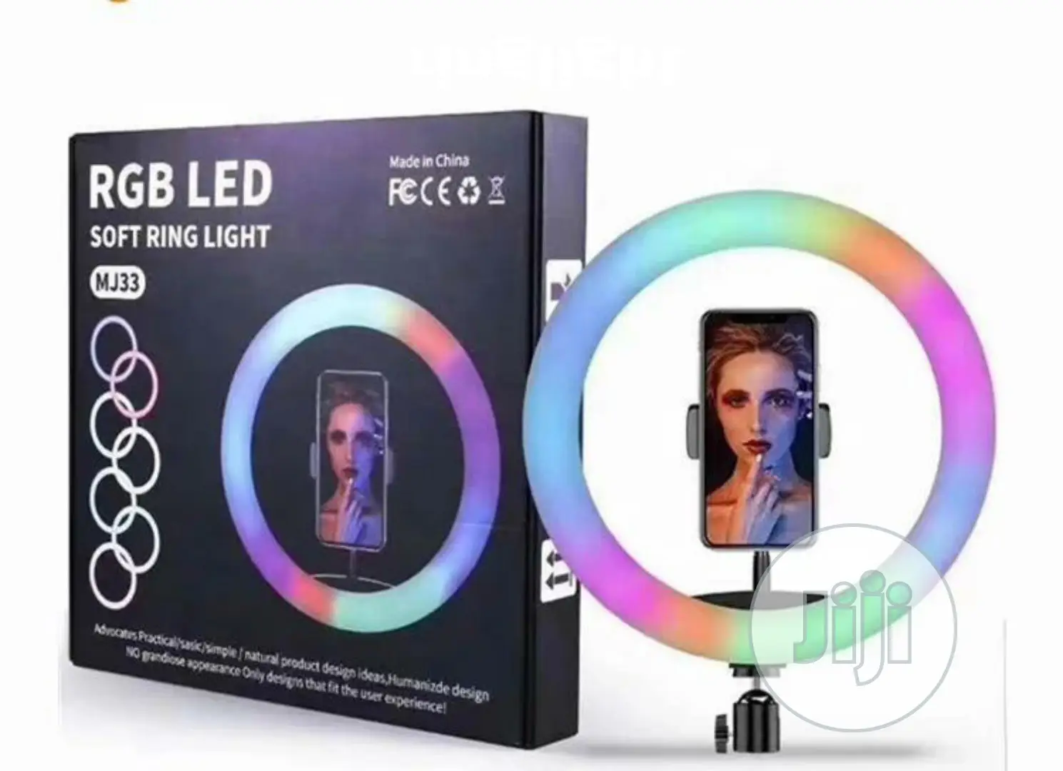 RGB Multi Colour Ringlight 22 Inches