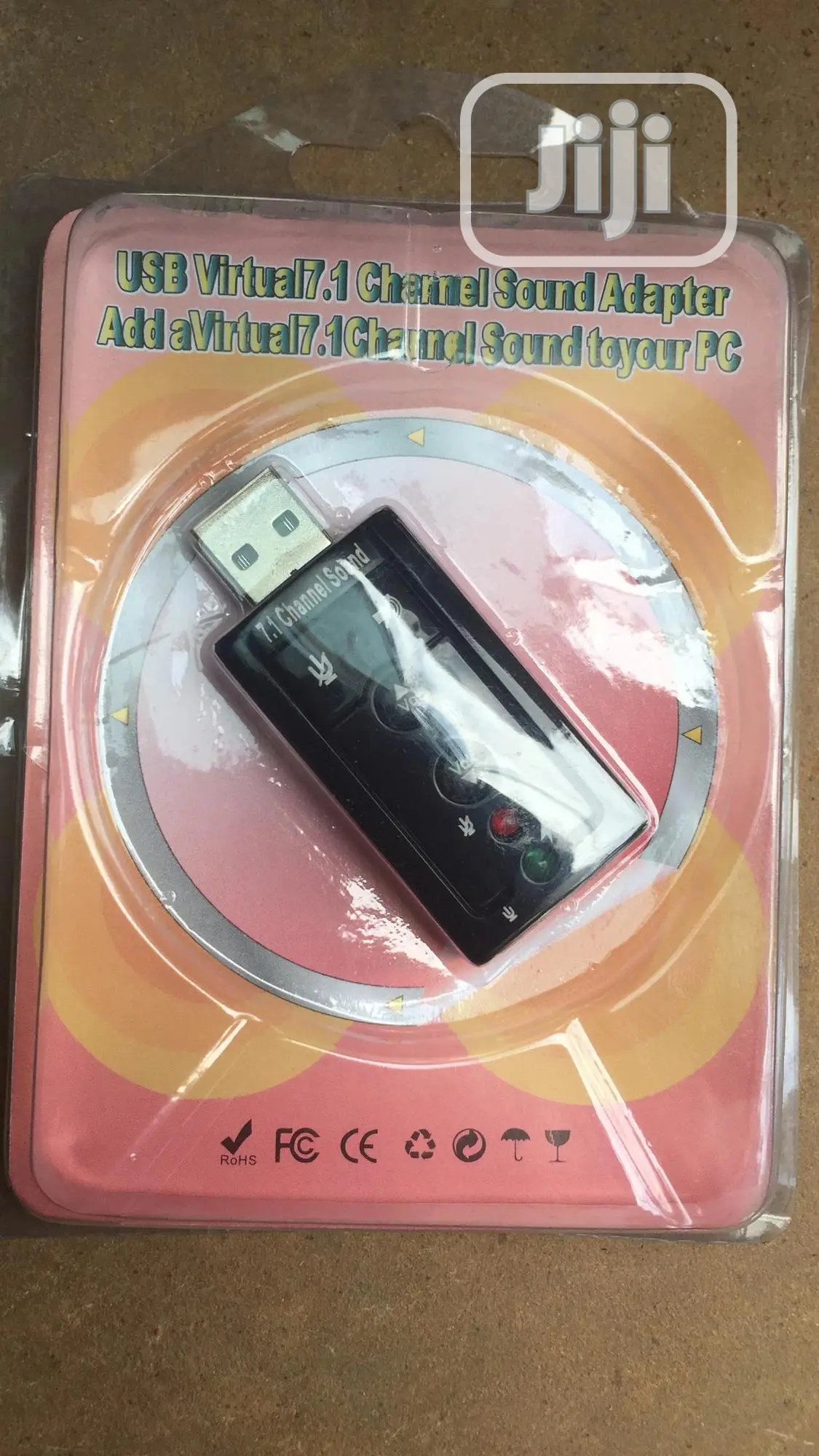 USB VIRTUAL 7.1 Channel Sound Adpator