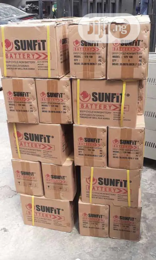 12v/100ah Sunfit Solar Battery