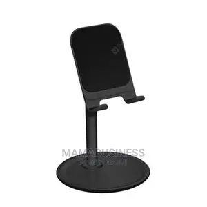 Universal Mobile Phone Stand Desktop Support Holder - Black