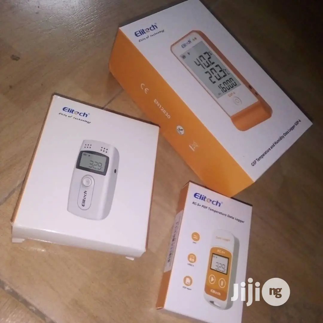 Elitech Datalogger Data Loggers (Gsp6, Rc5+, Rc-4hc