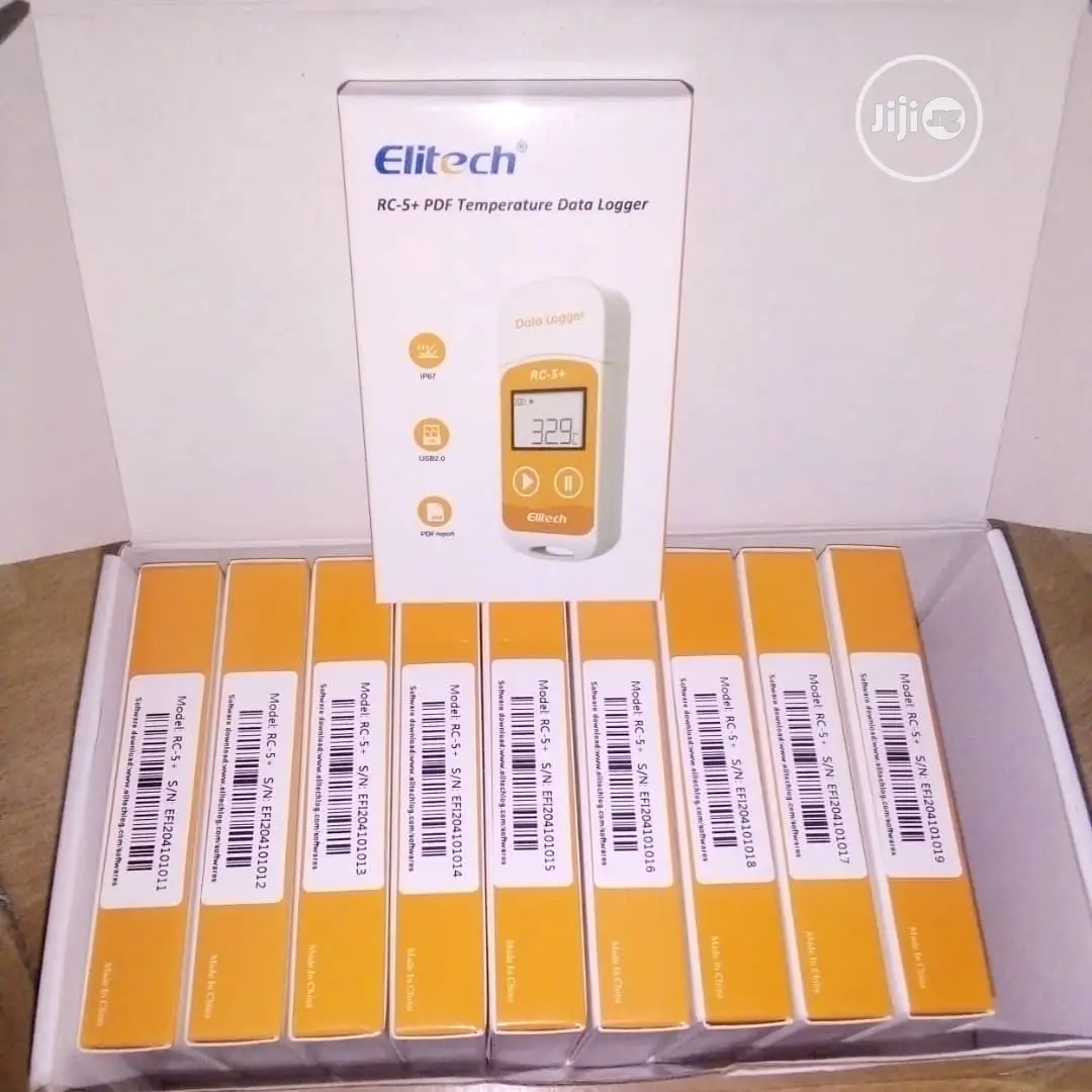 Elitech Datalogger Data Loggers (Gsp6, Rc5+, Rc-4hc
