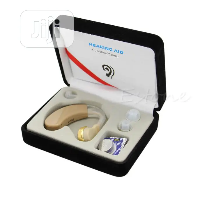Hearing Aid Behind the Ear Adjustable Tone Sound Amplifier