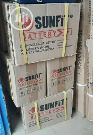 12v 100ah Sunfit Solar Battery