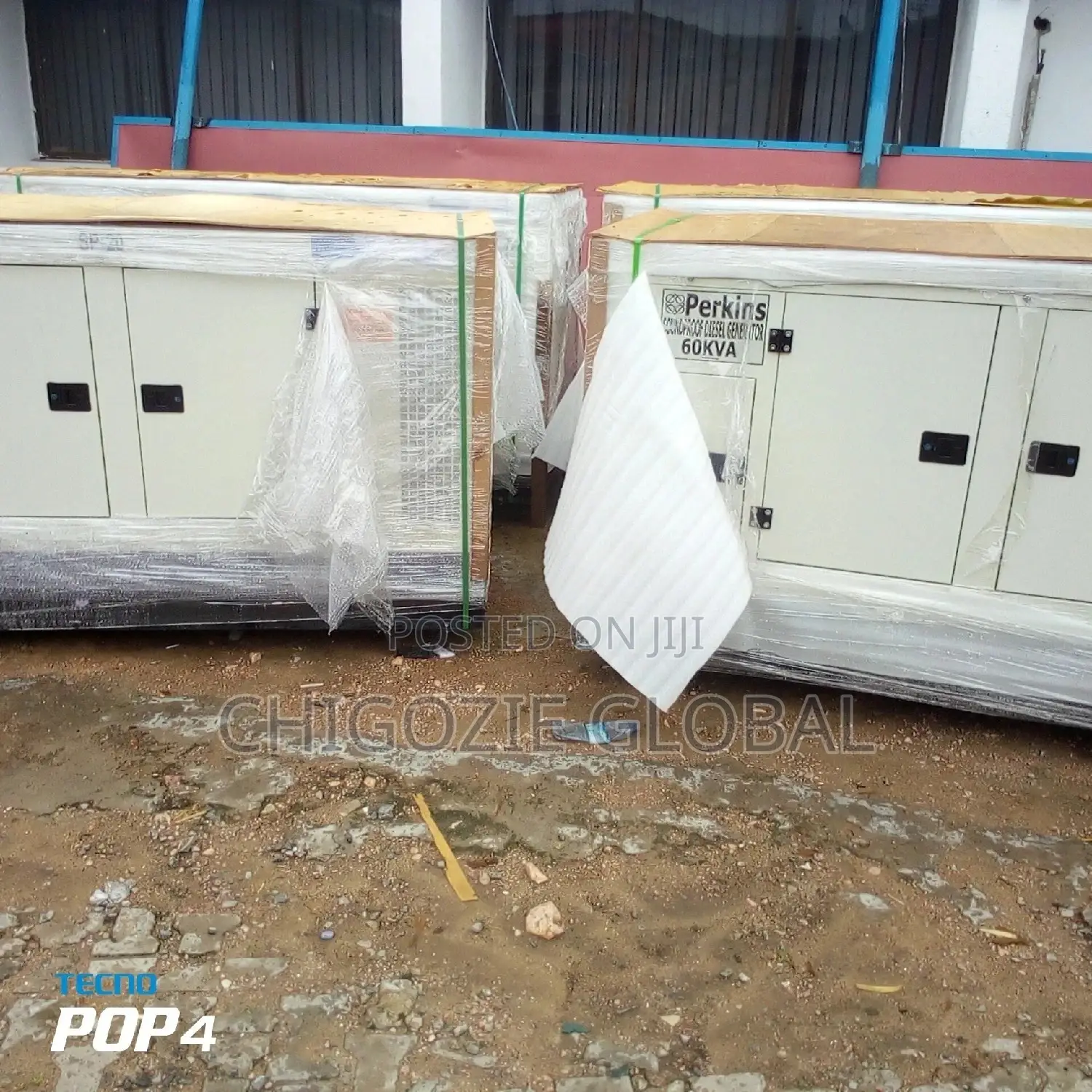 Perkins 60kva Soundproof Diesel Generator